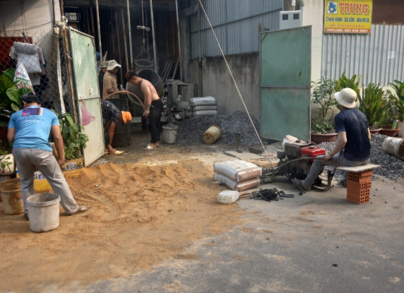 Xu Hướng Sử Dụng Dịch Vụ Đổ Bê Tông Bằng Tay Tại Khu Vực Đô Thị Chật Hẹp Ở Miền Nam